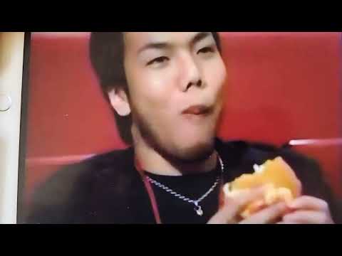 CM　マクドナルド　ダブルチーズバーガー　2003年