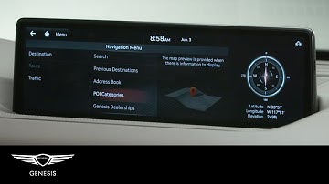 Navigation - Routing | Genesis G80 and GV80 | How-To | Genesis USA