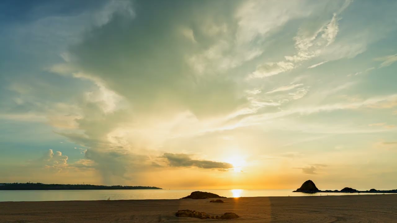 KINサンライズビーチ　タイムラプス