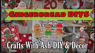 20 **MUST TRY** Gingerbread DIYS| Fun and Festive