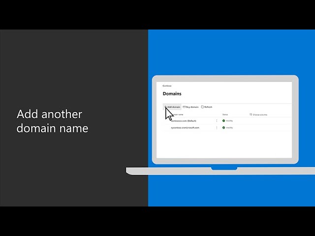 How to add another domain name in Microsoft 365 Business Premium