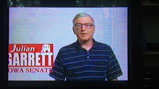 Play video: First Julian Garrett tv ad
