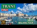 🇮🇹 TRANI,  ITALY - 4K Walking Tour around the City