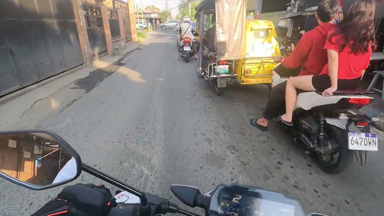 Plate No. 647OWN - No Helmet, Wearing Slippers/Sandals,  Reckless Driving