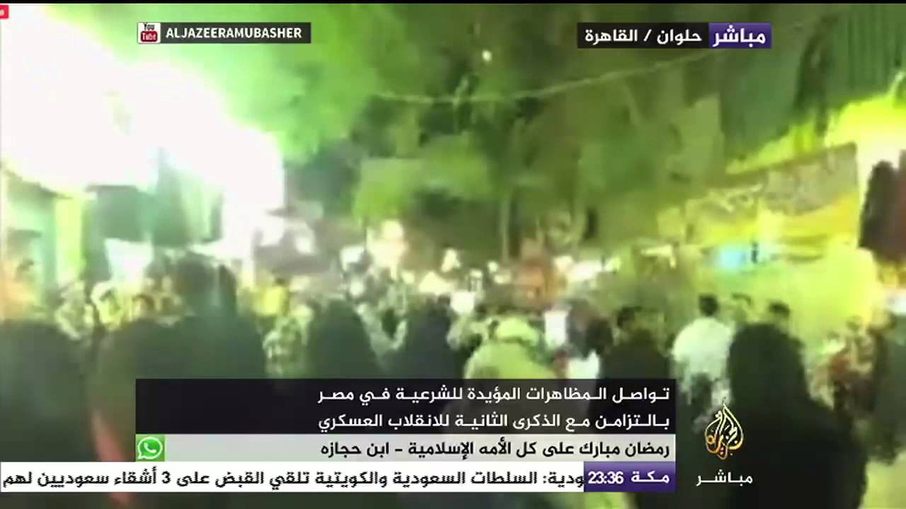 متظاهرون مصريون: "في سبيل الله قمنا"