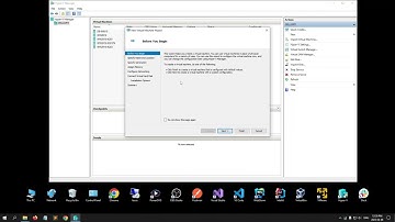 Create a Windows Virtual Machine from Backup in Hyper-V Manager