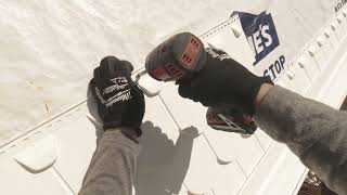 How to install scalloped siding