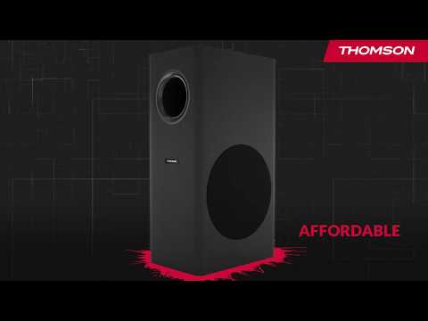 Thomson SBW20, 100 Watts Wired Soundbar with Subwoofer - YouTube