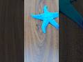 Starfish with air clay#cartoon #diy #art
