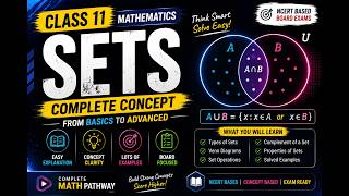 pArt 1 📘 Sets Class 11 Maths | Complete Chapter from Basics | NCERT + Board + JEE Foundation