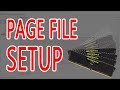 Gambar cover How to set a Page File Virtual Memory on Windows 10 EASY 2021
