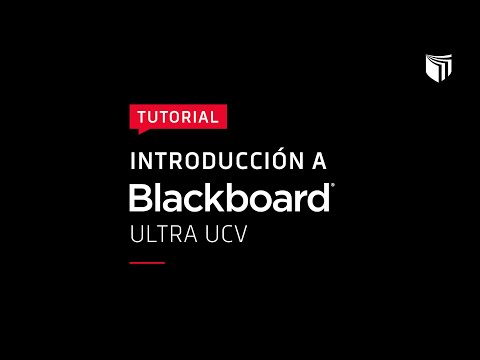 ¡Bienvenidos a Blackboard Ultra UCV!