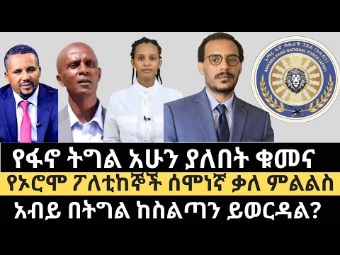 የፋኖ ትግል አሁን ያለበት ቁመና ጠበቃ ሄኖክ አበበ ከመልካም ሞላ ጋር