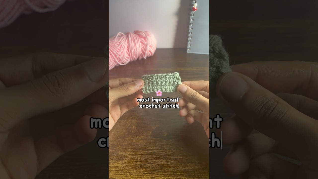 single crochet tutorial 🌸 | absolute beginner 