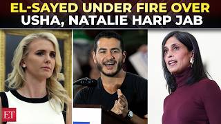 'Racist creep!': Abdul El-Sayed faces backlash over remarks targeting Usha Vance, Natalie Harp