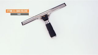 Ettore Stainless Steel Quick Release Squeegee Handle