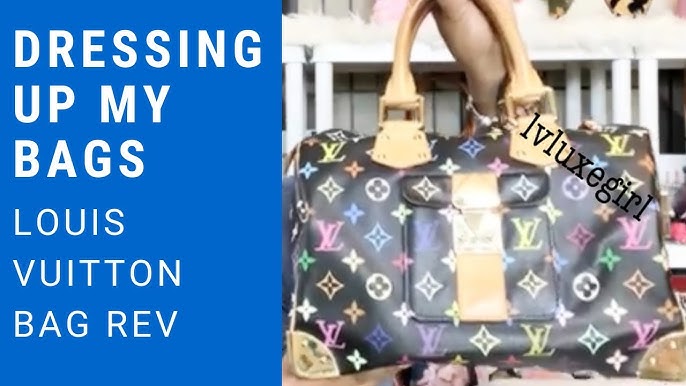 Louis Vuitton Monogram Multicolore Murakami Speedy 30 Black – I