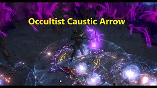 [3.22] Occultist Caustic Arrow - Smooth Full Screen Clear - 100% Deli Showcase