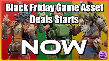 Black Friday Game Asset Deals Starts NOW
