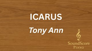 ICARUS – Tony Ann | Piano Tutorial + Sheet Music