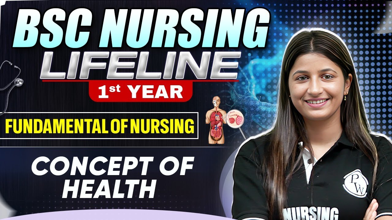 Concept of Health Bsc Nursing 1st year | Nursing LifeLine Series 