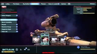 MOH Warfighter : Customize Weapons - Create-a-Class - Controls
