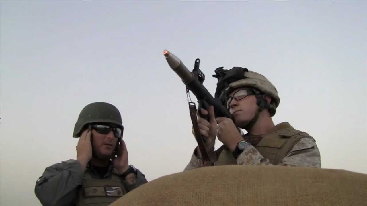 Marines fire Rocket Propelled Grenades