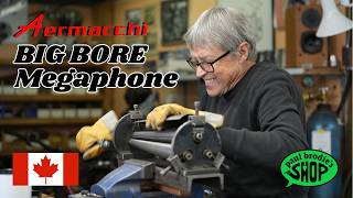 Fabricating a MEGAPHONE for the Aermacchi Big Bore // paul brodie's shop