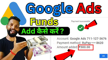 How To Add Money In Google Ads? | Google Ads Mein Paisa Kaise Add Karein? | Google Ads Tutorial 2023