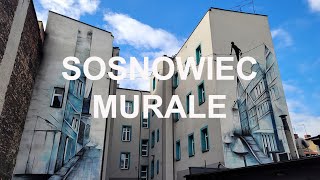 Murale. Sosnowiec. Zagłębie Dąbrowskie. Śląskie. Polska.