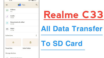 Realme C33 All Data Transfer To SD Card Memory Card