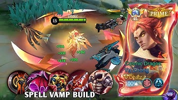 YU ZHONG BRUTAL RED BUILD FOR BETTER SPELL VAMP ON TEAM FIGHTS! (100% working)