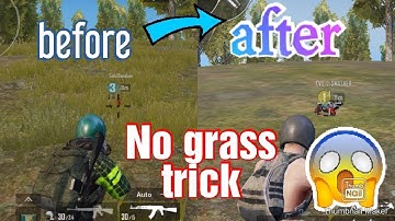How to remove grass from pubg lite No grass in pubg lite🔥RAJPOOT GAMING