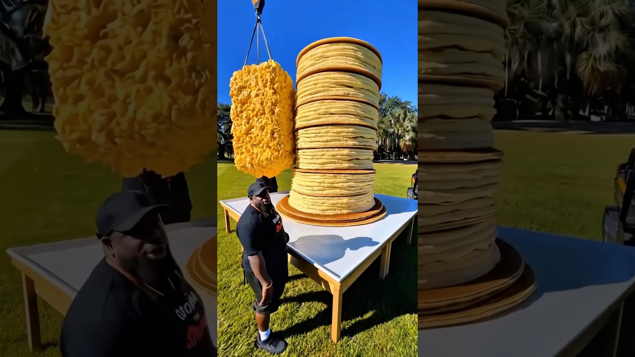 Giant Stack of Pancakes