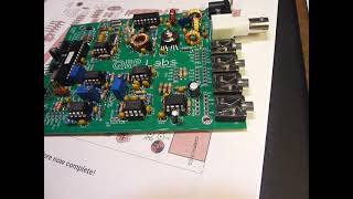 QCX+ 40, QRP LABS , 40 METER CW TRANCEIVER,   main board  assembly .