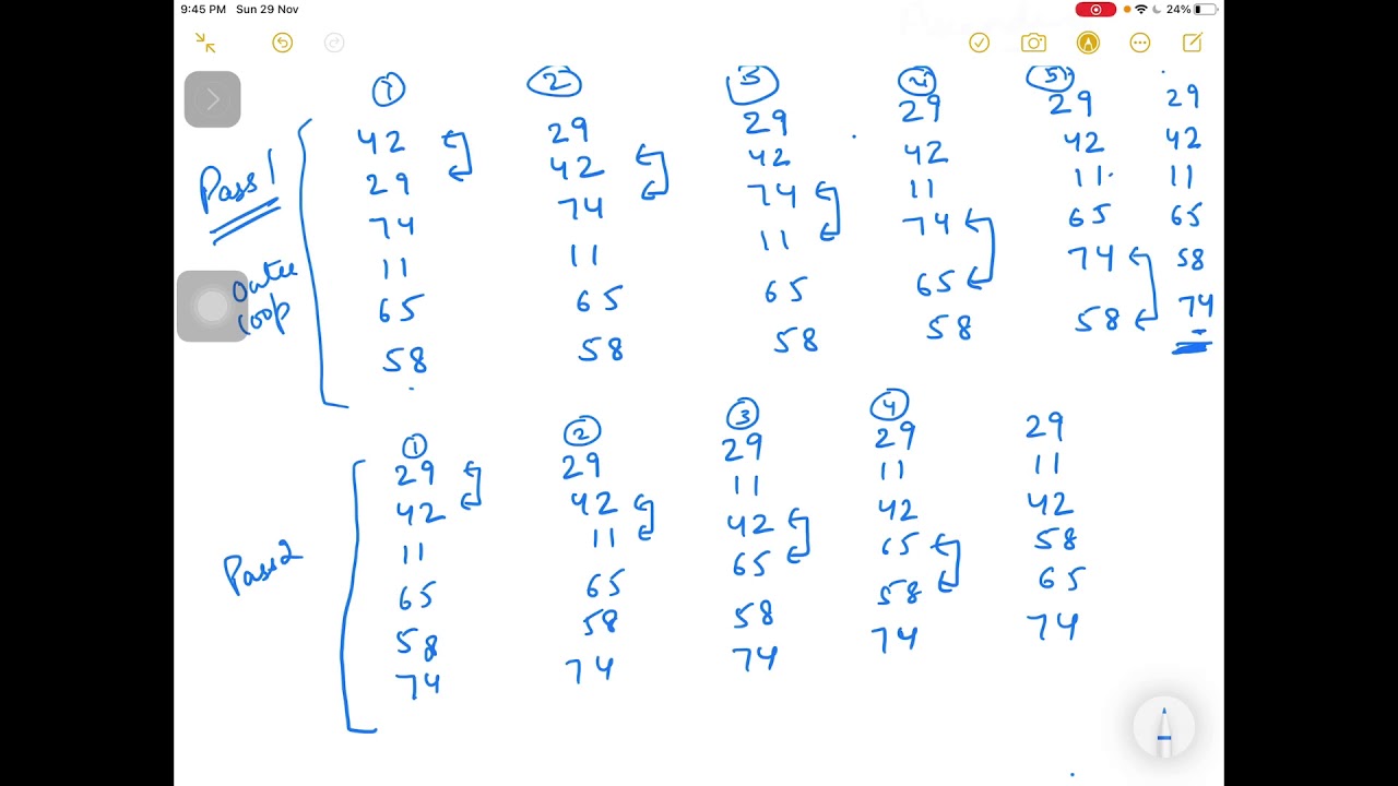 how to bubble sort in python: 15 steps (with pictures)... BUBBLE SORT IN PYTHON - YouTube