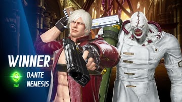 Requested MARVEL VS. CAPCOM: INFINITE Nemesis T-Type and Dante Arcade Gameplay
