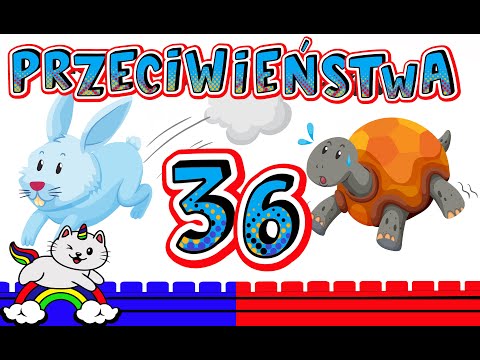 Przeciwieństwa - wyrazy przeciwstawne - wyrazy o znaczeniu przeciwnym dla dzieci