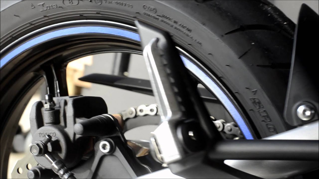 Kawasaki ER6N passenger foot pegs modification YouTube