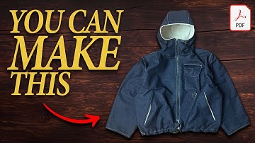 I Designed and Sewed This Jacket From Scratch – Full Build Process