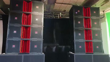 LA-215 linear array, dual 15-inch speakers, bring the perfect combination of shock low frequency .