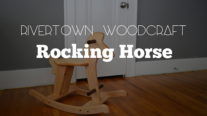 How To Make: A Maple & Walnut Rocking Horse