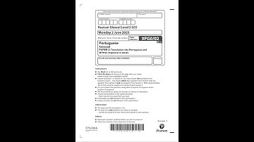 Merged 2025 Pearson EDEXCEL A Level Portuguese Paper 2 And Mark Scheme 9pg0 02