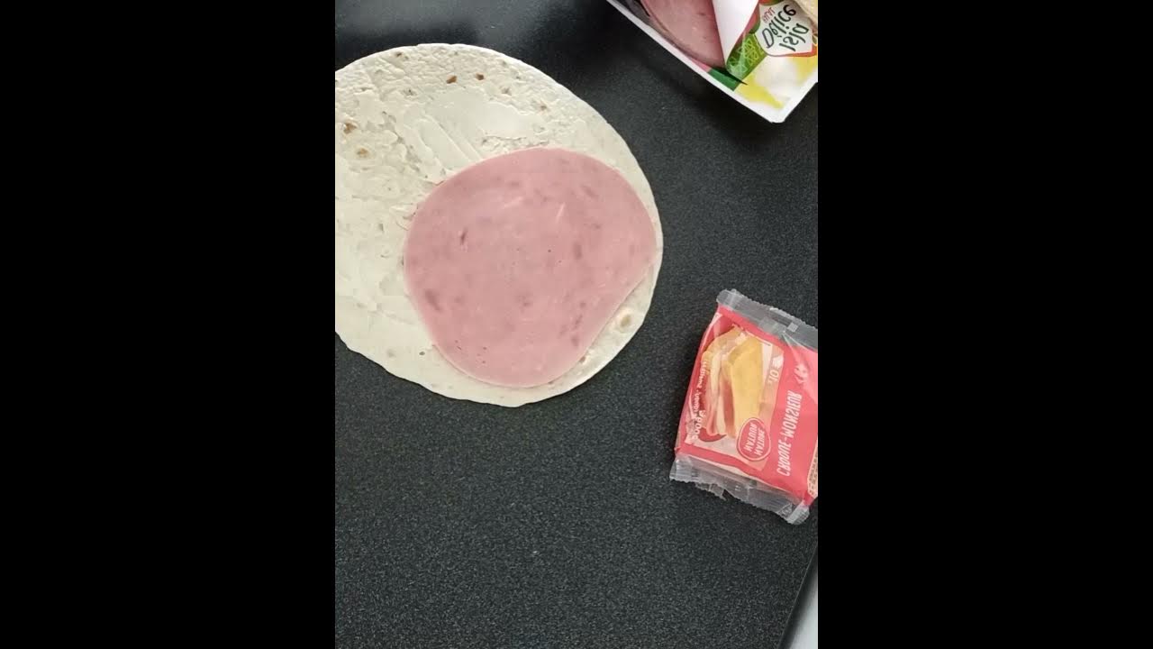 wrap jambon fromage (à la poêle) YouTube