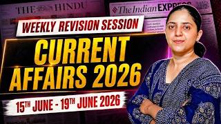 Weekly Revision Session | 15th - 19th June 2026