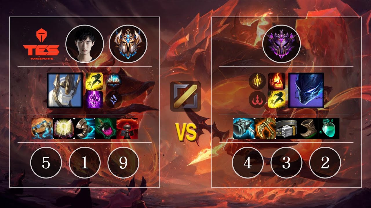 TES knight Galio vs Nocturne Mid - KR Patch 10.12