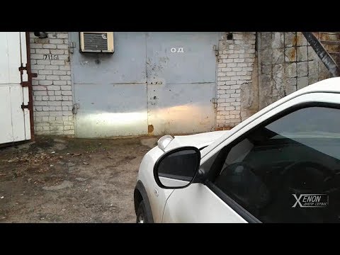 👌LED лампы Sho-Me G6.1 H4 6000k на Nissan Juke