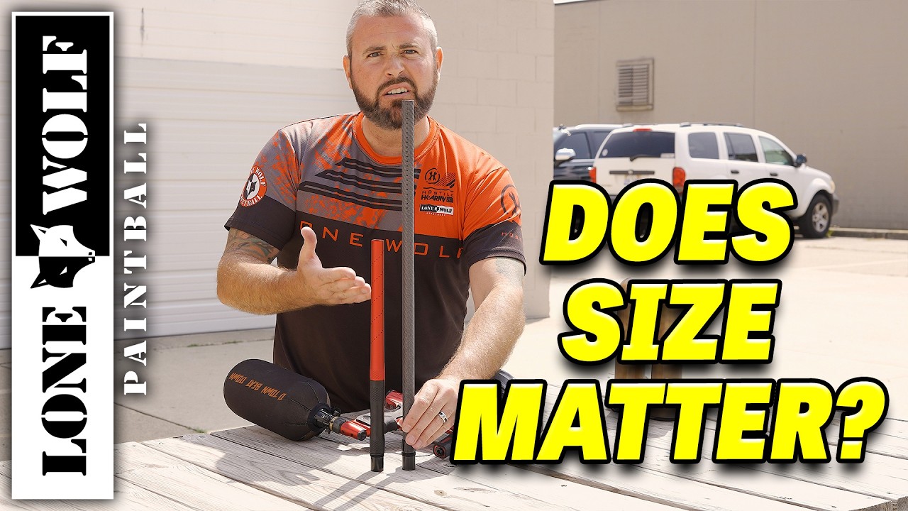 Стрельба из самого длинного ствола для пейнтбола | Lone Wolf Paintball