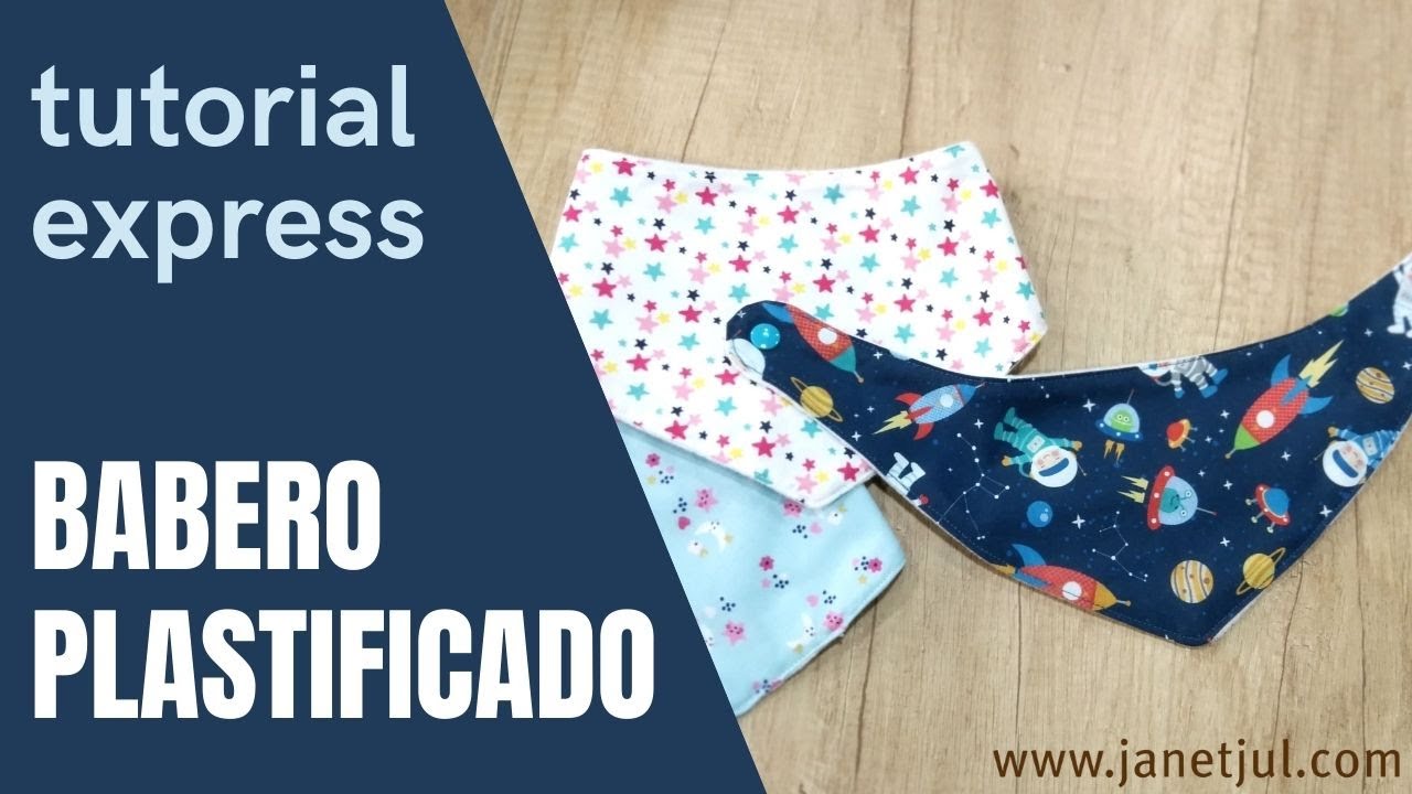 Bandana para bebé con patrón gratis - El blog de Coser fácil y más