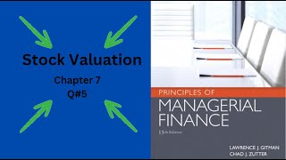 Lec-1 Stock Valuation | | Exercise chapter 7 | Questions and Solution | Smart Life Diaries by Hassan